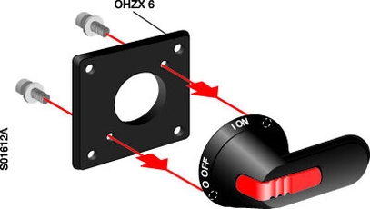 Адаптер монтажный OHZX6 | C1SCA022559R5670 | ABB
