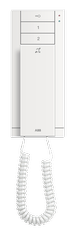 Абонентское устройство, трубка, 3 клавиши, белая, с индукционной петлёй | 2TMA070020W0062 | ABB