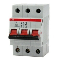 Рубильник 3пол. E203r 80A рычаг крас. | 2CDE283001R0080 | ABB