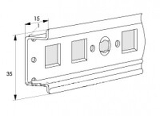 DIN-рейка 2000мм | ED6 | ABB