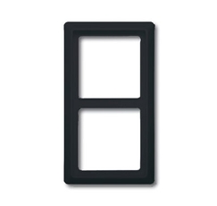 Рамка 2-постовая, серия Allwetter 44, цвет антрацит | 1730-0-0233 | 2CKA001730A0233 | ABB