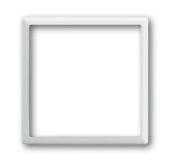 Плата центральная (накладка) для механизма светоиндикатора 2062 U, серия impuls, цвет альпийский белый | 1731-0-1942 | 2CKA001731A1942 | ABB