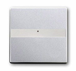 Клав. с полем для надписи, со световодом, для выкл./перекл./кнопок, серия solo/future, цвет серебр.-алюм. | 1731-0-1948 | 2CKA001731A1948 | ABB