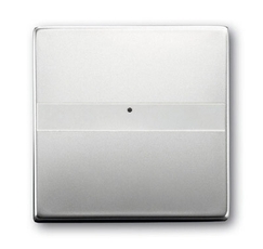 Клавиша с полем для надписи, со световодом, для выключателей/переключателей/кнопок, серия pur/сталь | 1731-0-1953 | 2CKA001731A1953 | ABB