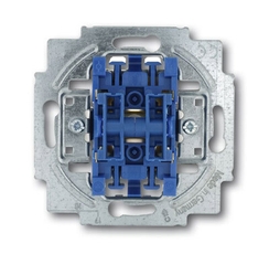 Механизм 2-клавишного выключателя с лампой подсветки, 10А 250В | 1012-0-1135 | 2CKA001012A1135 | ABB