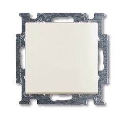 ABB Basic 55 Шале (белый) Переключатель 2-х клавишный | 1012-0-2191 | 2CKA001012A2191 | ABB