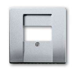 Плата центральная (накладка) для механизмов UAE/TAE, для 0247 и 0248, серия solo/future, цвет серебр.-алюм. | 1710-0-3659 | 2CKA001710A3659 | ABB