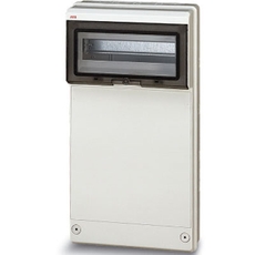 Бокс с глух.пер.стенкой 275х570х140 на 12М серый|13206| ABB