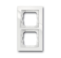 Рамка 2-постовая, для монтажа заподлицо, серия axcent, цвет белый | 1753-0-4122 | 2CKA001753A4122 | ABB