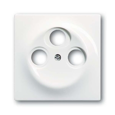 Накладка (центральная плата) для TV-R-SAT розетки, серия impuls, цвет альпийский белый | 1753-0-4773 | 2CKA001753A4773 | ABB
