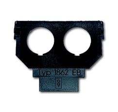 Суппорт (цоколь) для 2-х диодных разъёмов | 1764-0-0133 | 2CKA001764A0133 | ABB