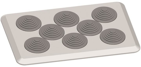 TZ110 фланец для 8 кабелей 13-34 мм | 2CPX010850R9999 | ABB