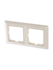 ABB Basic 55 Сл. кость Рамка 2-ая | 1725-0-1485 | 2CKA001725A1485 | ABB