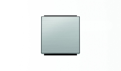 Клавиша для 1-клавишных выключателей/переключателей/кнопок, серия SKY, цвет нержавеющая сталь|2CLA850100A1401| ABB