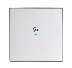 SRD-1-83 Клавиша одинарная free@home, светорегулятор, future, серебристый алюминий | 6220-0-0150 | 2CKA006220A0150 | ABB