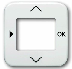 Плата центральная (накладка) для таймера 6455, 6456, серия Reflex SI, цвет альпийский белый | 6430-0-0401 | 2CKA006430A0401 | ABB