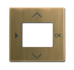 Плата центральная (накладка) для таймера 6455, 6456, серия Династия, Латунь античная | 6430-0-0405 | 2CKA006430A0405 | ABB