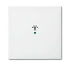 SRL-1-94 Клавиша одинарная free@home, освещение, Basic 55, цвет альпийский белый | 6220-0-0670 | 2CKA006220A0670 | ABB