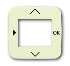 Плата центральная (накладка) для таймера 6455, 6456, серия Busch-Duro 2000 SI, цвет слоновая кость | 6430-0-0285 | 2CKA006430A0285 | ABB