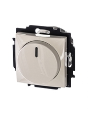 ABB Basic 55 Сл. кость Светорегулятор поворотно-нажимной 60-400 Вт для л/н | 6515-0-0843 | 2CKA006515A0843 | ABB