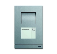 Станция вызывная, аудио, однокл., сталь | 8300-0-0168 | ABB