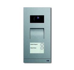 Станция вызывная, видео, двухкл., сталь | 8300-0-0174 | ABB