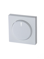 Плата центральная (накладка) с ручкой и лампой для поворотного светорег., серия solo/future, цвет белый бархат | 6599-0-2961 | 2CKA006599A2961 | ABB