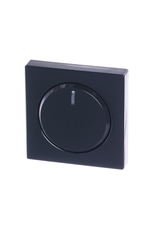 Плата центральная (накладка) с ручкой и лампой для поворотного светорегулятора, серия solo/future, цвет антрацит | 6599-0-2950 | 2CKA006599A2950 | AB