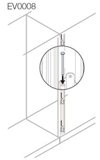 Набор шпилек для соединения шкафов (8шт) | EV0008 | ABB