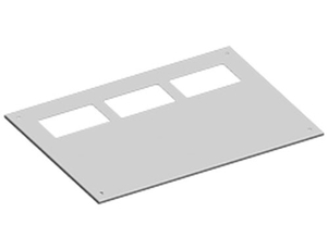 Панель верх. 1 ряд отверстий для 5/..RG8 | RD58F1 | ABB