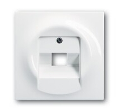 Плата центр. (накладка) для 1-постовой телекоммуникационной розетки 0213, 0216, серия impuls, цвет альп. белый | 1753-0-8964 | 2CKA001753A8964 | ABB
