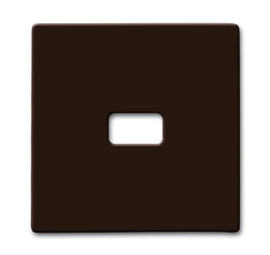 Клавиша для мех. 1-кл.выкл./перекл./кнопки, с окном для линзы/символа, IP44, серия Allwetter 44, цвет коричневый | 1731-0-1968 | 2CKA001731A1968 | AB
