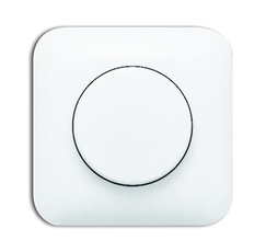 Плата центральная (накладка) с поворотной ручкой для мех. поворотного светорег., серия Reflex SI, цве альп. белый | 6599-0-0229 | 2CKA006599A0229 | A