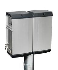 Бокс с разъемами в сборе CWF1216E/10A две секции, CEE 2P+E 16A, АВДТ 10A, счетчик электроэнергии | 2CMA177259R1000 | ABB