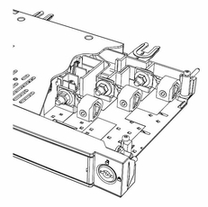 Кабельные зажимы для XR00 10-95мм (набор 3шт) | 1SEP408499R0001 | ABB
