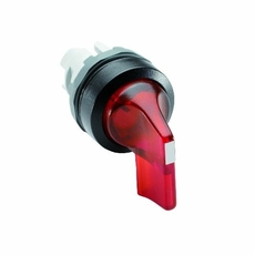 Переключатель M3SS5-21Y (длинная ручка) желтый 3-х позиционный с подсветкой (только корпус) с возвратом в среднее положение | 1SFA611214R2103 | ABB