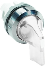Переключатель M2SS4-21C (короткая ручка) прозрачный 2-х позицион ный с подсветкой (только корпус) 45# с фиксацией | 1SFA611203R2108 | ABB