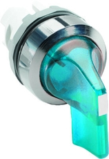 Переключатель M2SS5-21L (длинная ручка) синий 2-х позиционный с подсветкой (только корпус) 90# с фиксацией | 1SFA611204R2104 | ABB