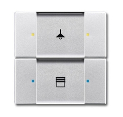 6126/02-83-500 Сенсор 2/4-кл. многофункциональный, серебристый алюминий | 6116-0-0208 | 2CKA006116A0208 | ABB