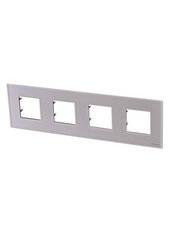 ABB Zenit Стекло Жемчужное Рамка 4-я (2+2+2+2 мод) | N2274 CP | 2CLA227400N3501 | ABB