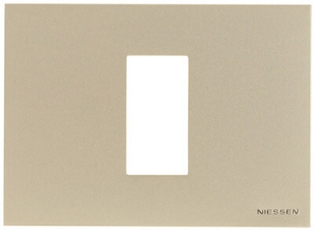 ABB Zenit Шампань Рамка итальянский стандарт на (1 мод) | N2471 CV | 2CLA247100N1901 | ABB