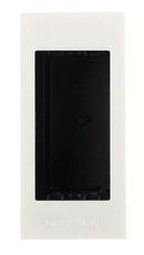 ABB Zenit Альп. белый Цоколь для установки в мебель/перегородки на (1 мод) | N2671 BL | 2CLA267100N1101 | ABB