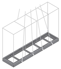 Цоколь транспортировочный H=200 | ZU2100 | ABB