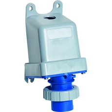 Вилка для монтажа на поверхность 232BS6W, 32A, 2P+E, IP67, 6ч | 2CMA167090R1000 | ABB