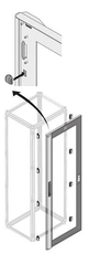 Дверь стек.IP40 24 DIN H=1800мм W=600мм|1STQ007327A0000 | ABB