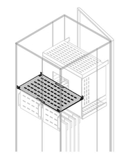 Перегородка 3B E2.2 W=800мм D=900мм|1STQ009042A0000 | ABB
