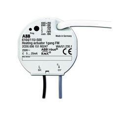 6164/11 U-500 Электронный активатор для термоэлектрических приводов 230В, 1канальный, FM | 6151-0-0247 | 2CKA006151A0247 | ABB