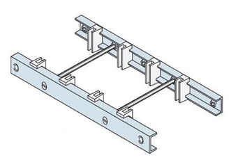 Держатель плоской шины толщиной 10мм (2шт) | BP1600 | ABB