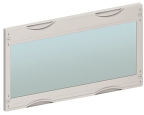 Пластрон прозрачный 2ряда/2 рейки | AG22S | ABB