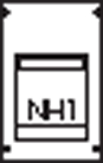 Пластрон для 1 NH1 1ряд/3 рейки | AG72 | ABB